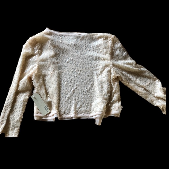Cream sequence jacket! - Picture 3 of 5